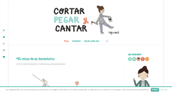 Desktop Screenshot of cortarpegarycantar.com